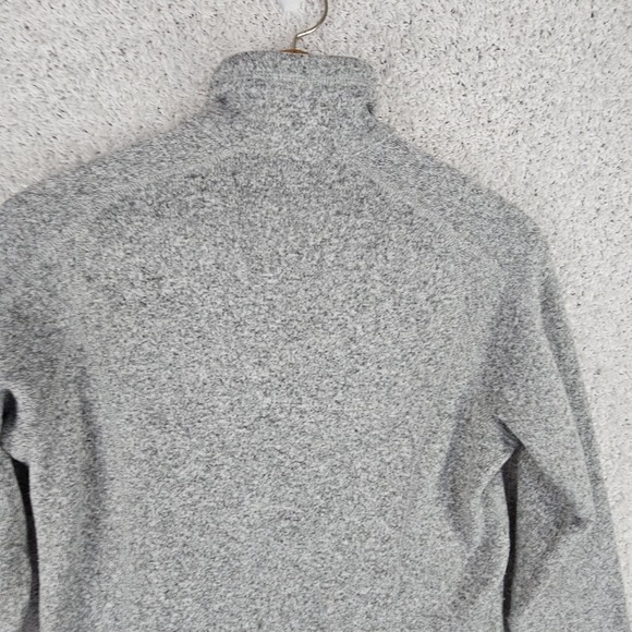 Patagonia Better Sweater 1/4 Zip Pullover Fleece Women's Large Gray 25618 - Picture 13 of 15